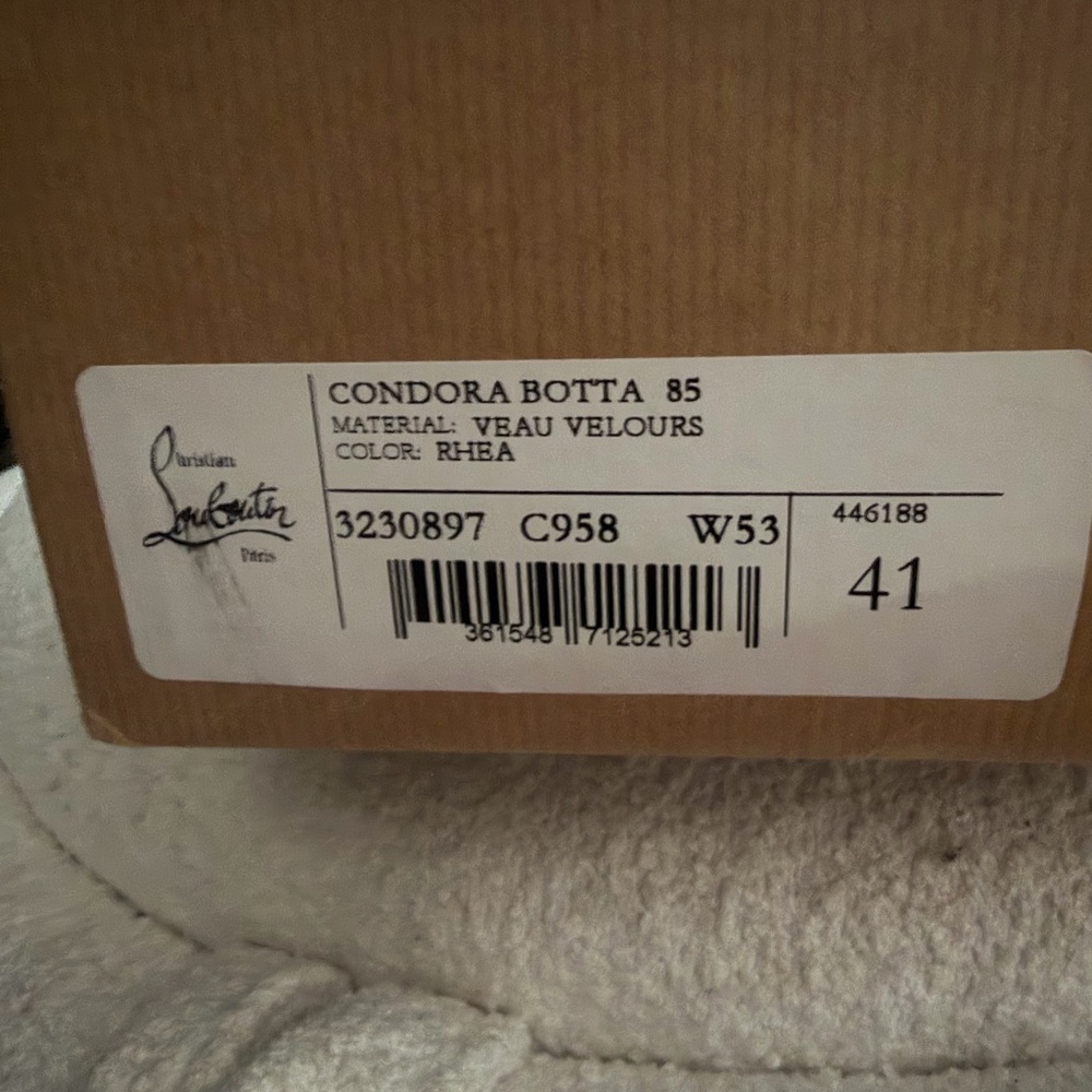 Christian Loboutin Condora boots size 41 - Picture 3 of 3